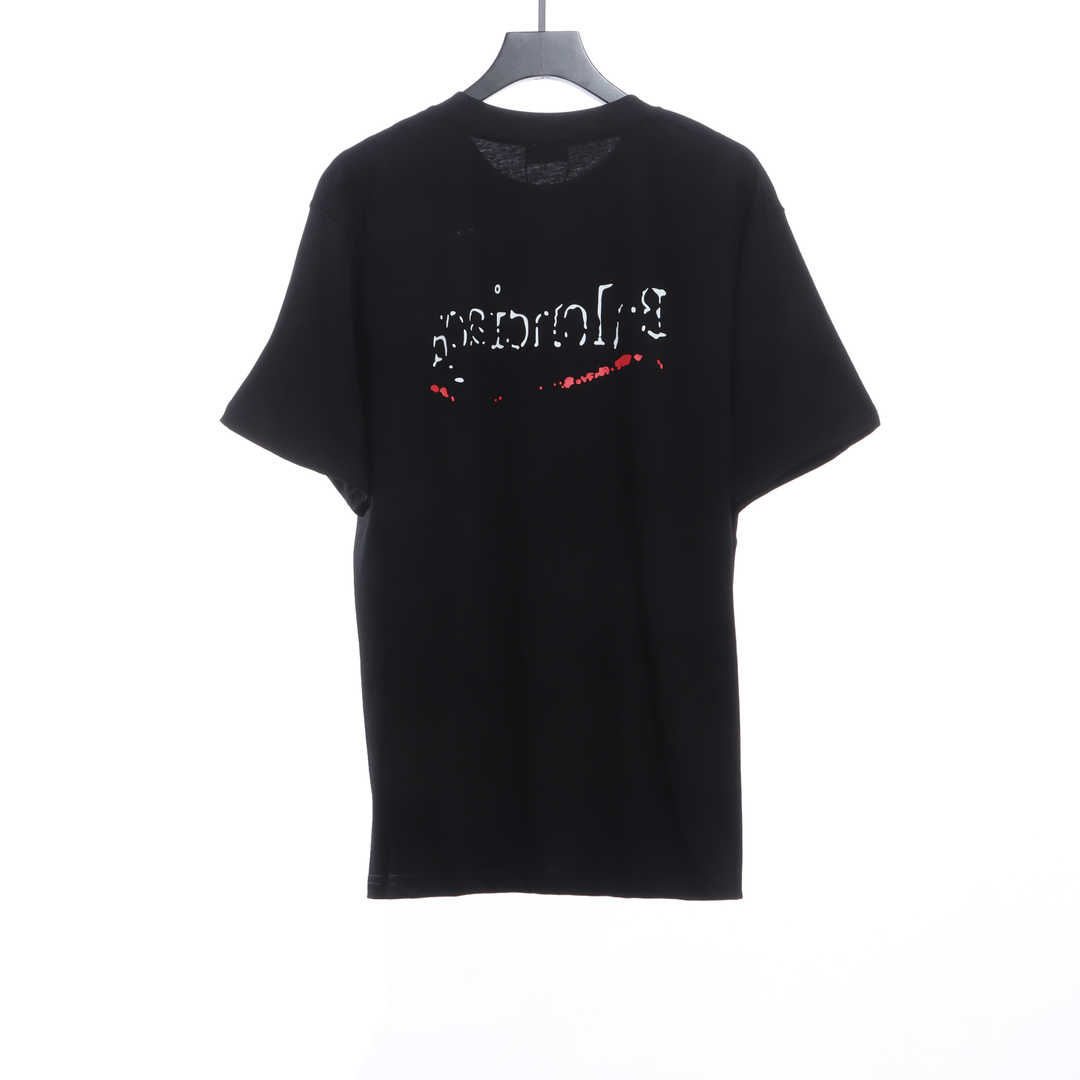 Balenciaga damaged coke wave short sleeves