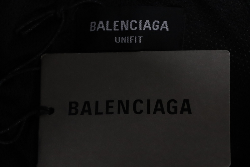 Balenciaga Plaid Letter Embroidered Shorts