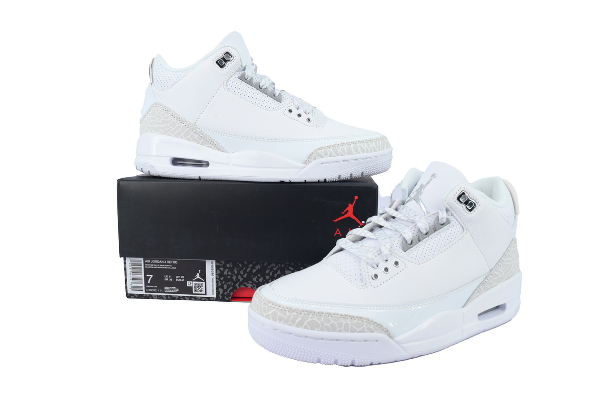 Air Jordan 3 Retro 'Pure Money' 2025 CT8532-111