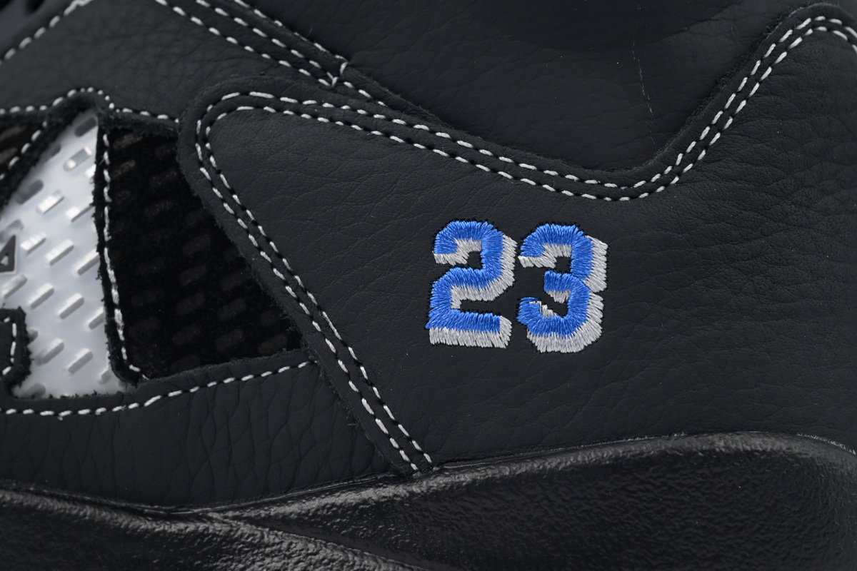 Awake NY x Air Jordan 5 Retro 'Black Racer Blue DV4982-004