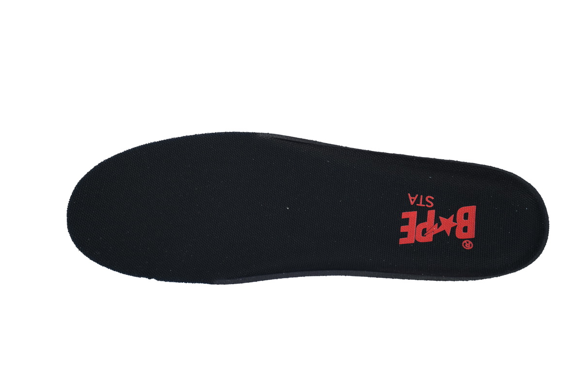 Bape STA OZXSHMX91310N A BATHING APE White black red