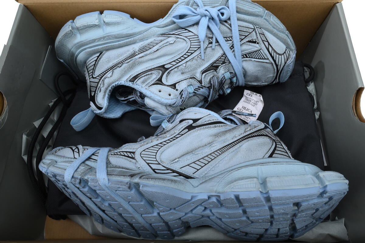 Balenciaga Canvas Blue 734731 W3XDC 4000