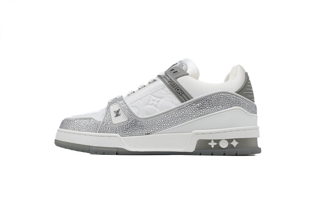 LOUIS VUITTON Trainer Grey white