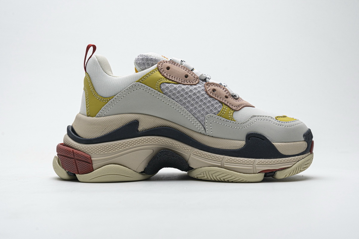 Balenciaga Triple S Black Yellow Pink 490672 W09O5 9035