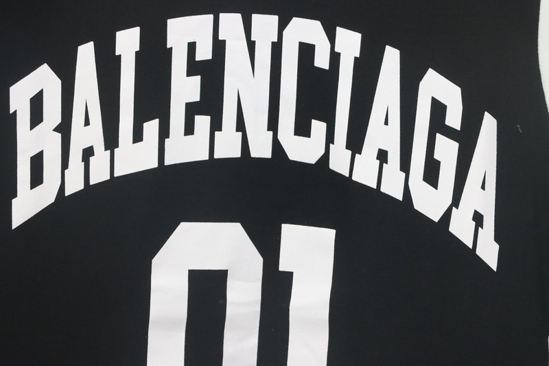 Balenciaga wool intarsia basketball vest