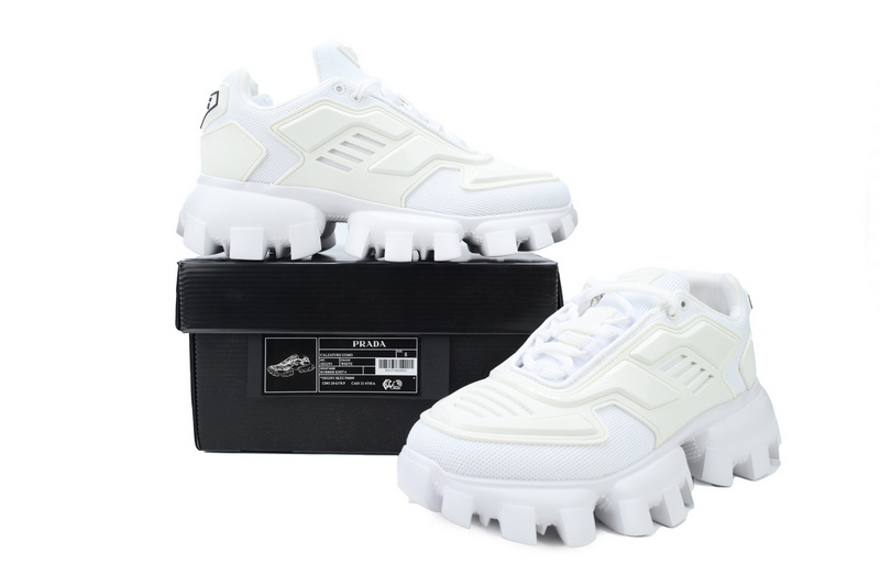 Prada Cloudbust Thunder Sneakers White