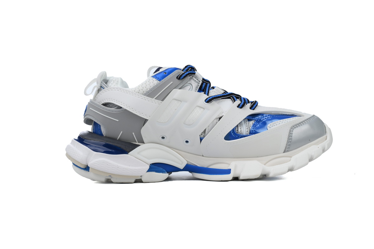 Balenciaga Track Sneaker White Grey Blue