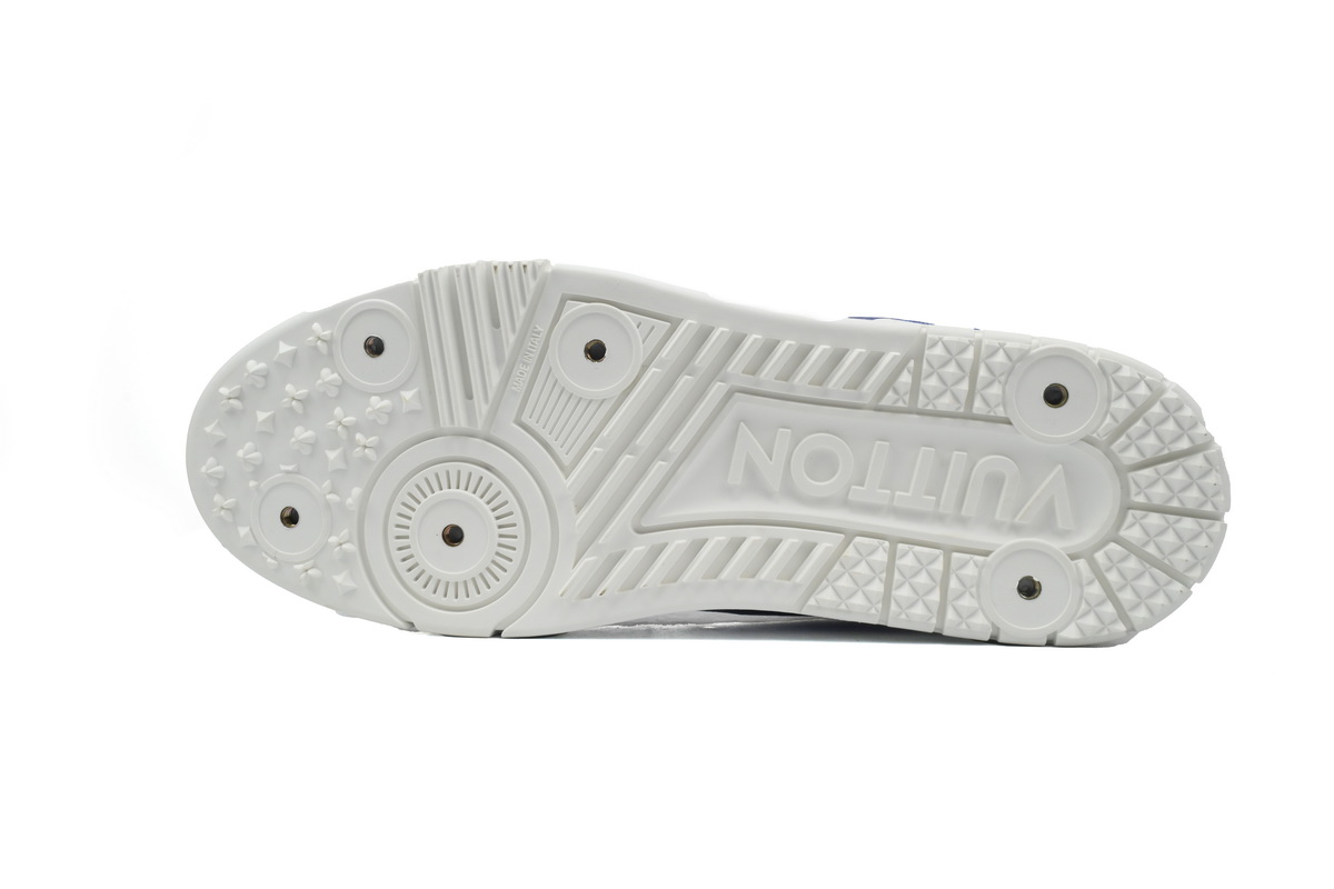 LOUIS VUITTON Trainer Golf Checkerboard Blue