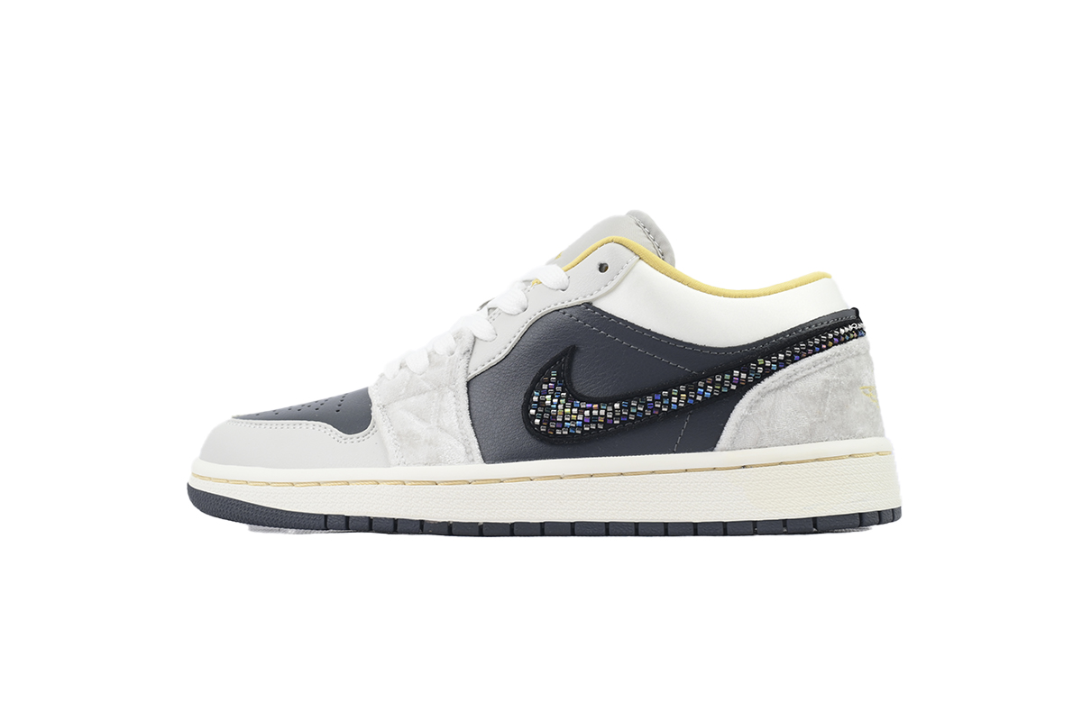 Air Jordan 1 Low SE 'Beaded Swoosh' DV1762-001