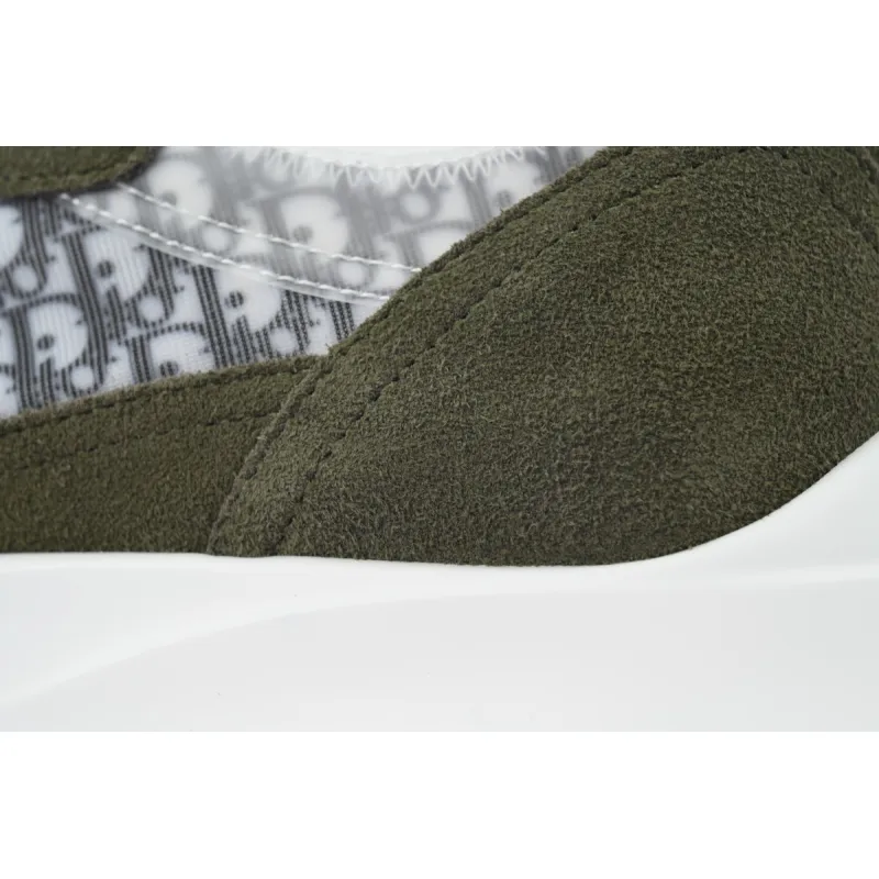 Dior B25 Runner Olive Green 3SN283ZMI-H066