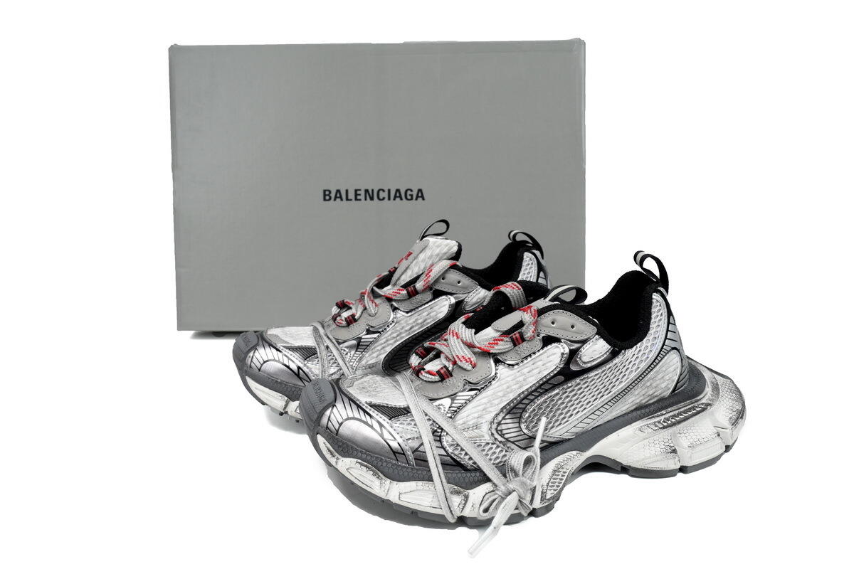 Balenciaga Grey Red