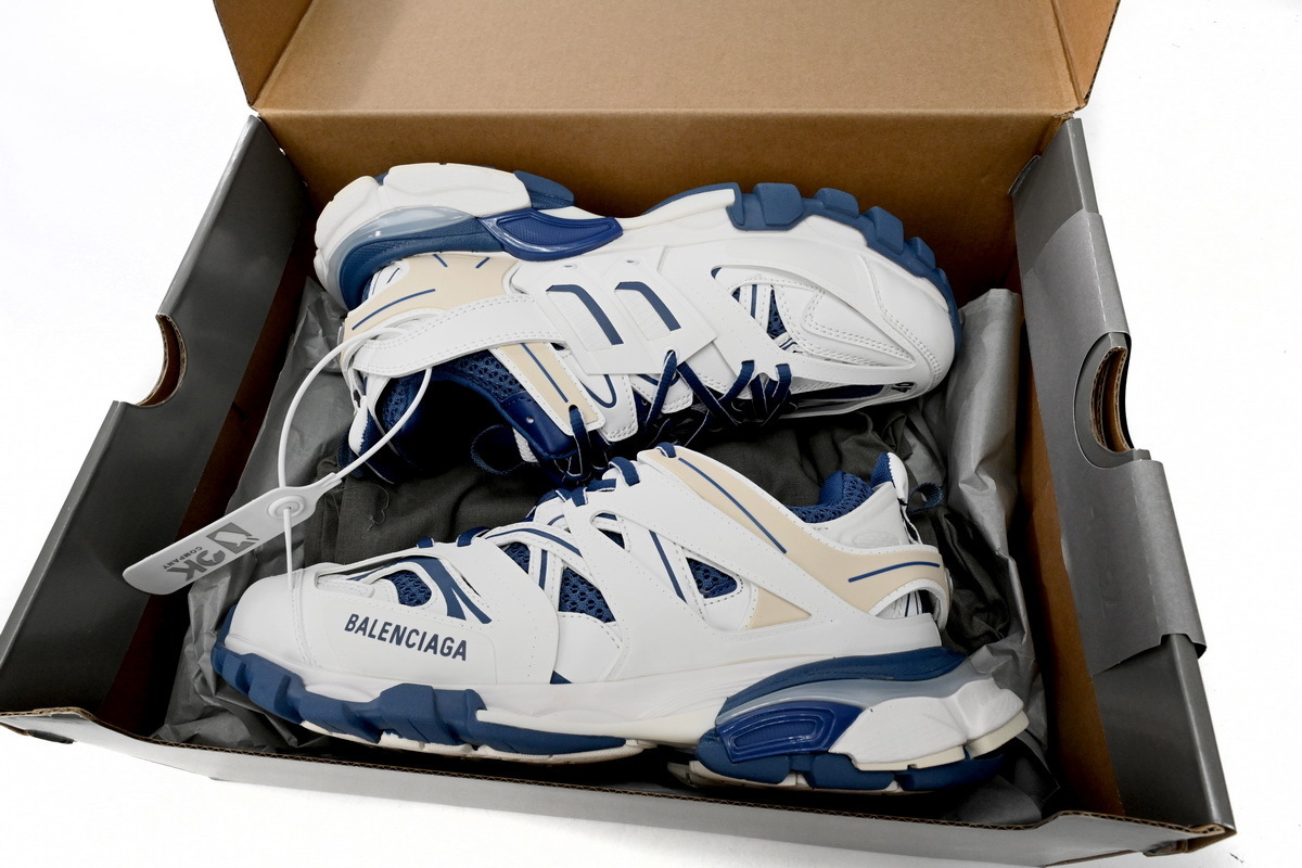 Balenciaga Track Black White Dark Blue 542023 W1GC4 9050 (No LED)