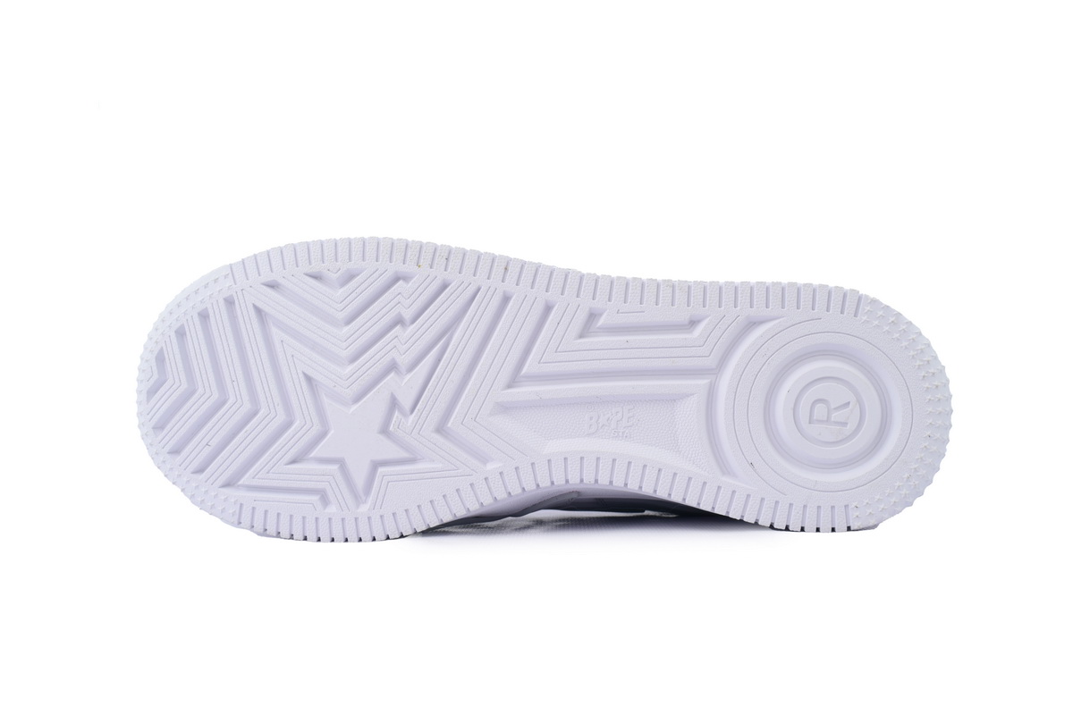 Bape STA OZXSHMX91310N A BATHING APE White Gray