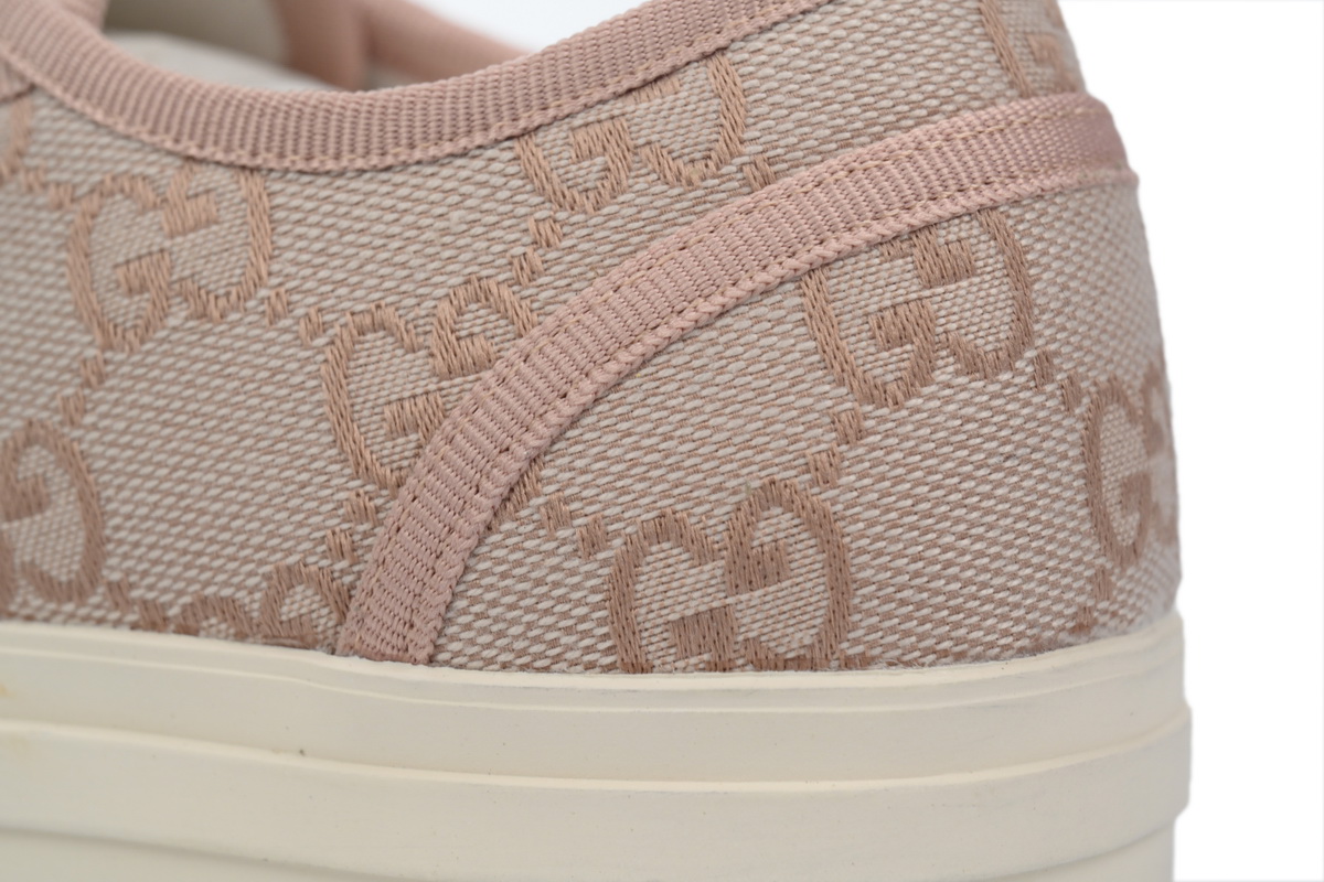 Gucci canvas shoes shell Pink