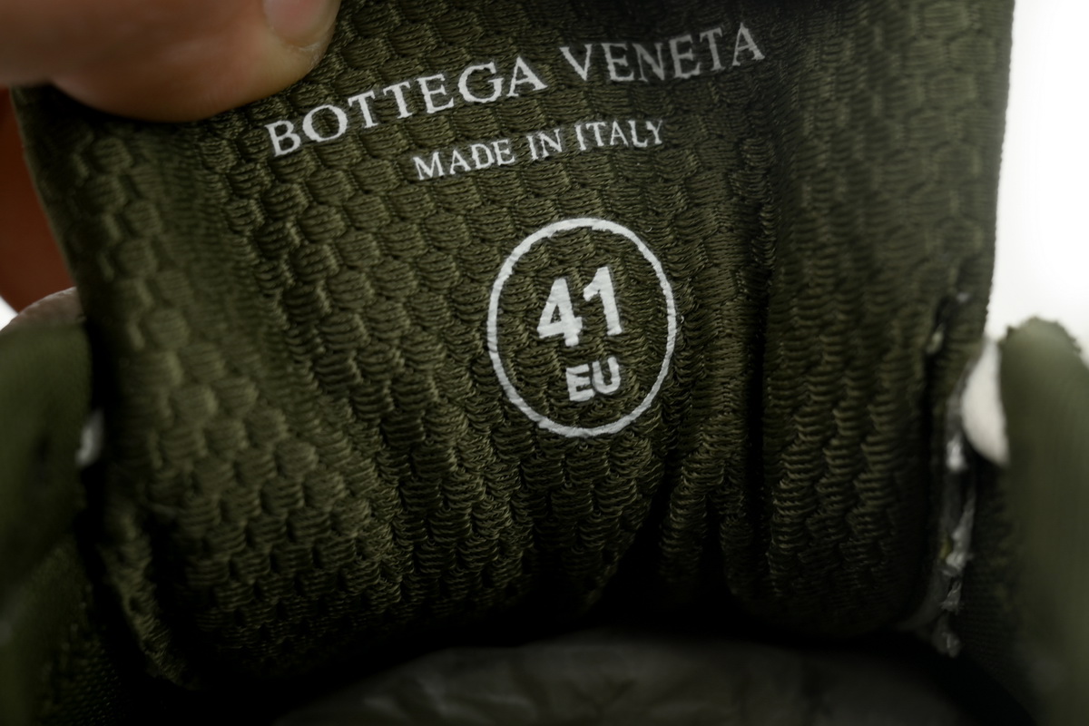 Bottega Veneta Orbit Sneaker Olive Green