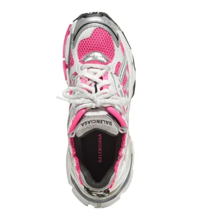 Balenciaga Runner Sneaker Pink white