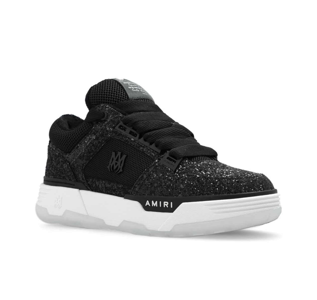 AMIRI Black Glitter MA-1 Sneakers