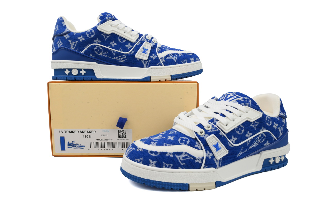 Louis Vuitton Louis Vuitton Trainer Blue