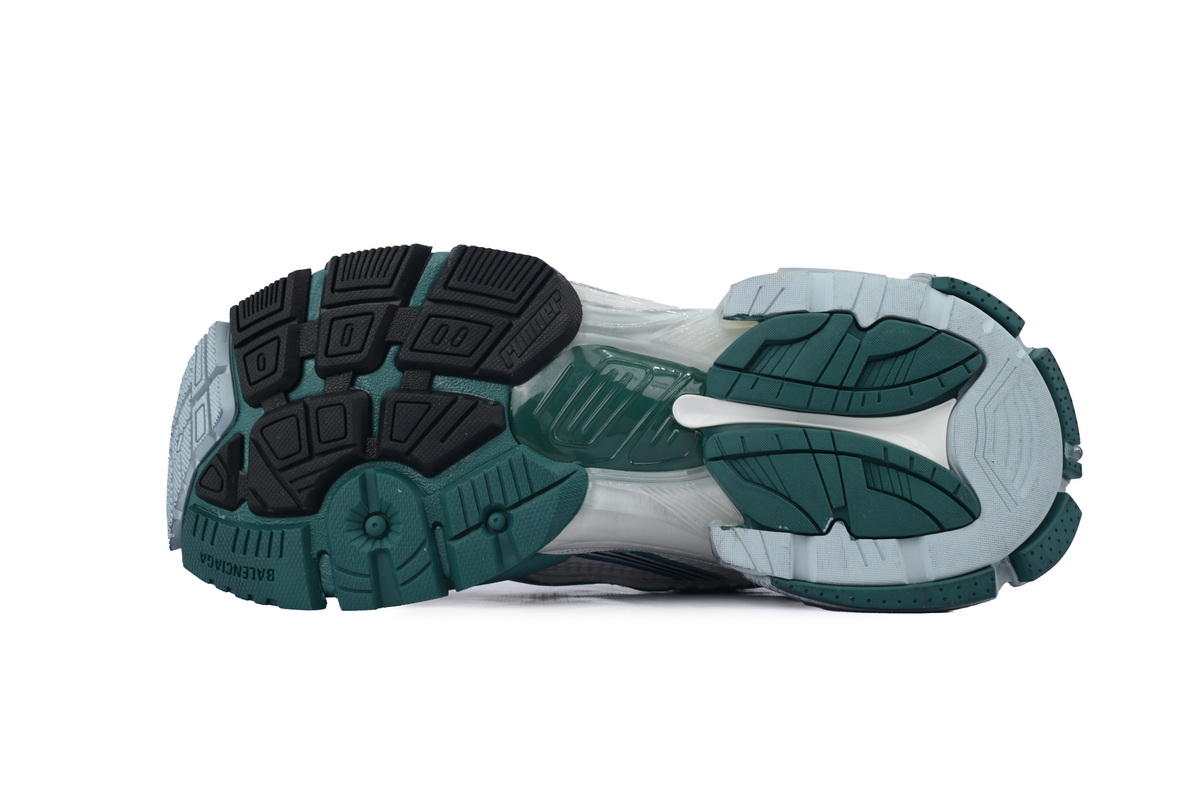 Balenciaga Runner Sneaker 'White Green Blue' 772774 W3RMU 9034