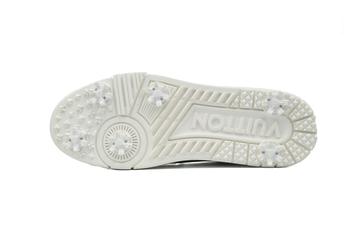 LOUIS VUITTON Trainer Golf Checkerboard Green