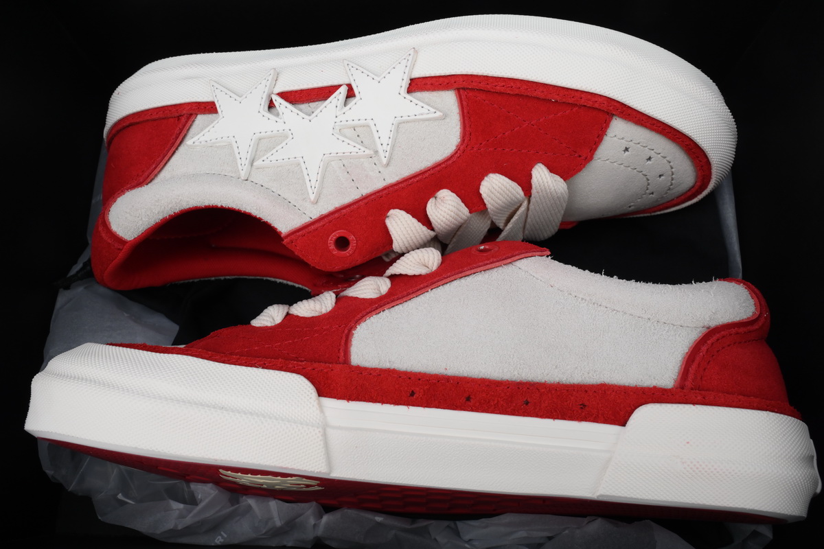 Amiri Sunset Skate Low Sneakers Red