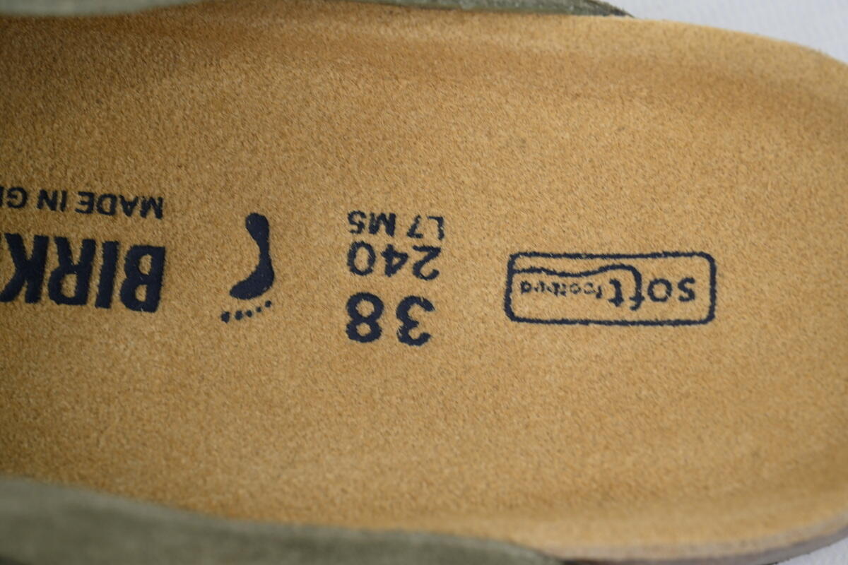 Birkenstock Boston Soft Footbed Dark Green