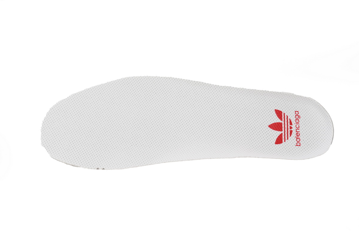 Adidas x Balenciaga Triple S White Red Bar