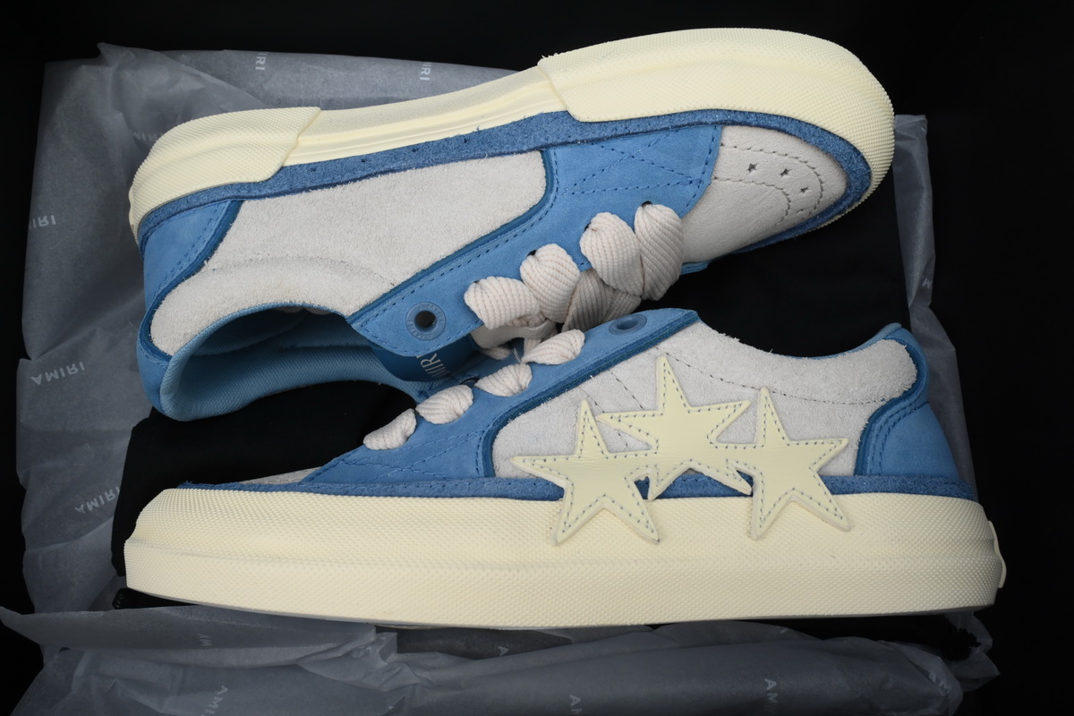 Amiri Sunset Skate Low Sneakers Blue