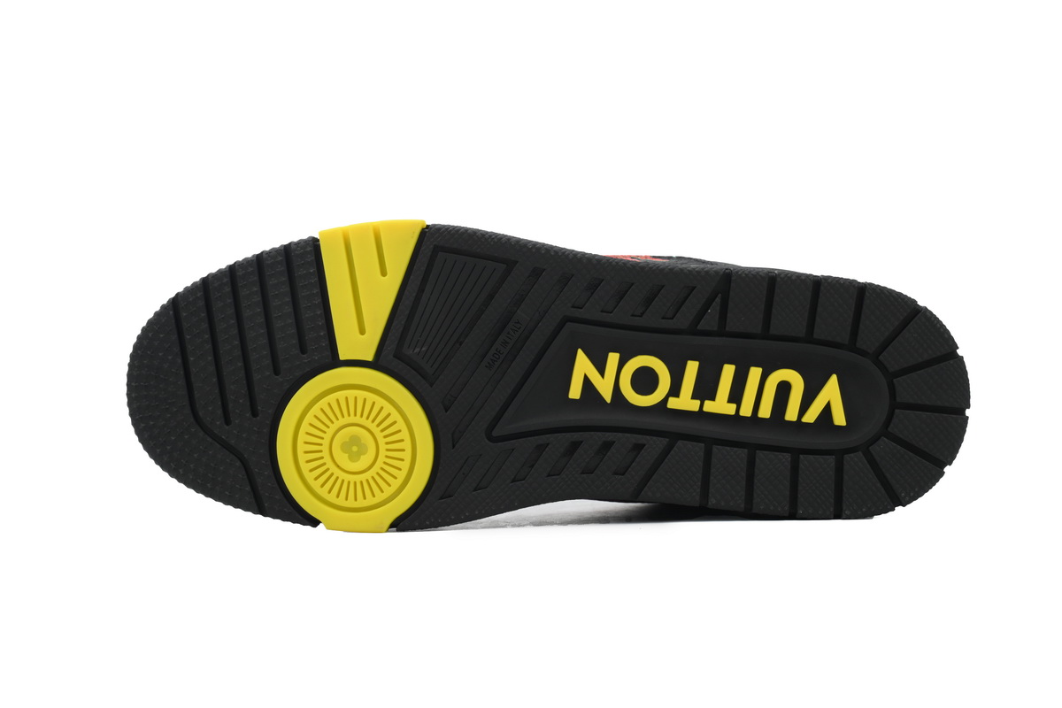 Yayoi Kusama x Louis Vuitton Trainer Black