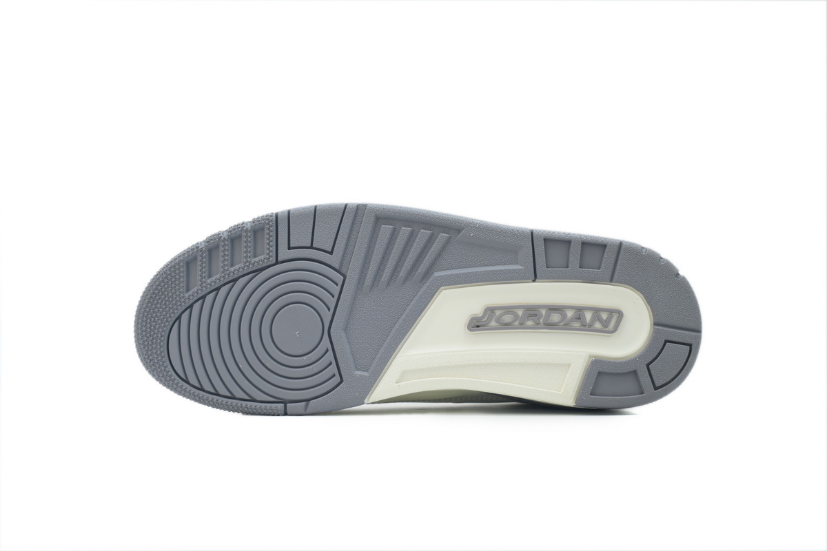 Air Jordan 3 Retro 'Sail Metallic Silver' CK9246-100