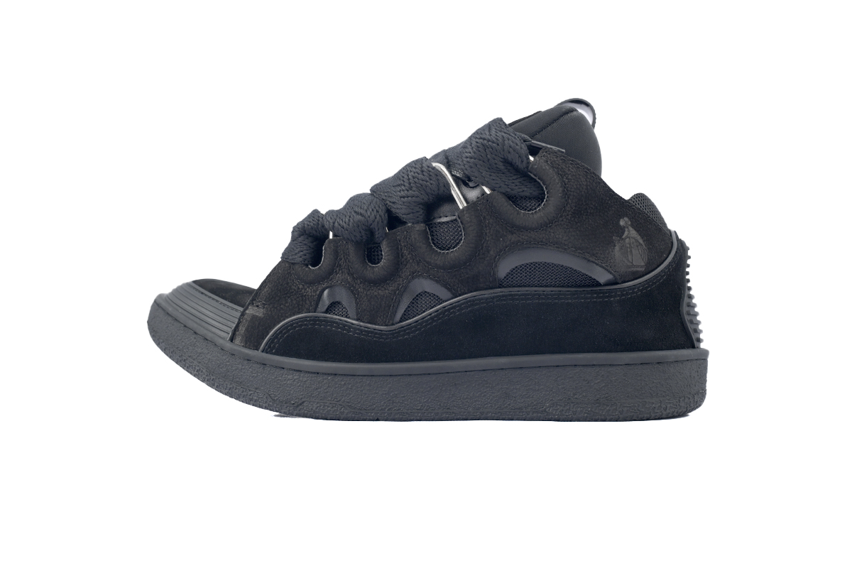 Lanvin Leather Curb All Black