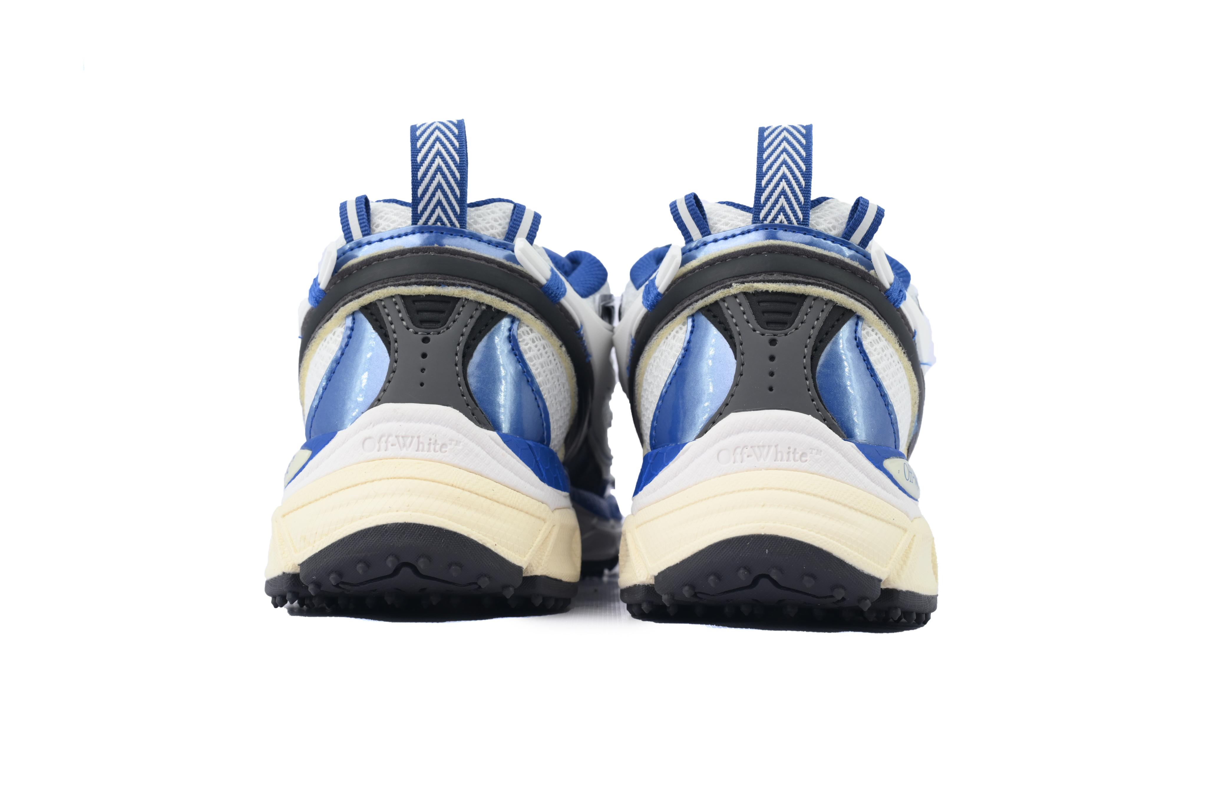 OFF-WHITE Out Of Deep Blue White OMIA295F24 FAB00 10145