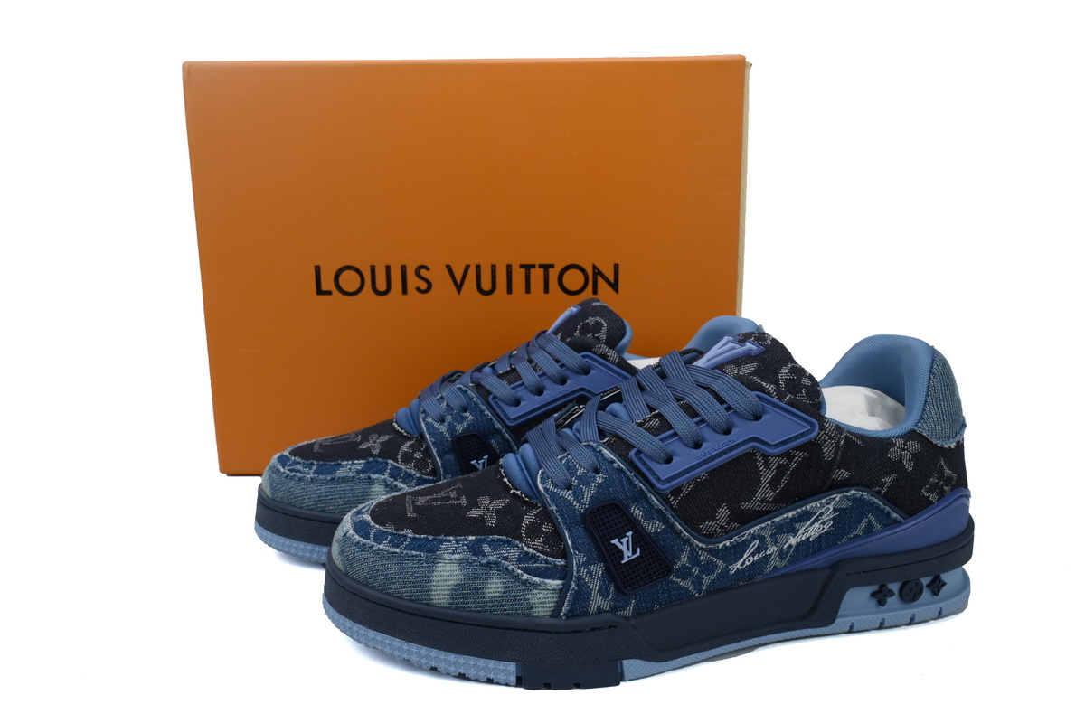 Louis Vuitton Louis Vuitton Trainer Navy Blue