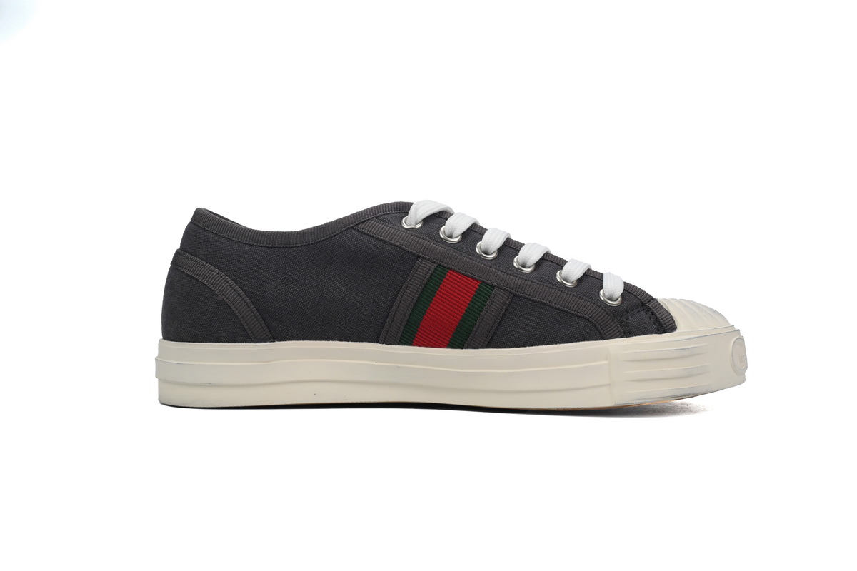 Gucci canvas shoes shell Black