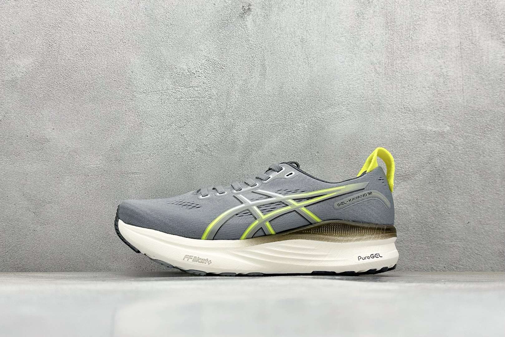 Asics GEL-KAYANO 32 Gravel/Citron