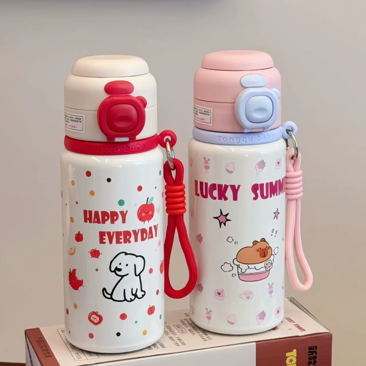 Cartoon Insulated Water Bottle