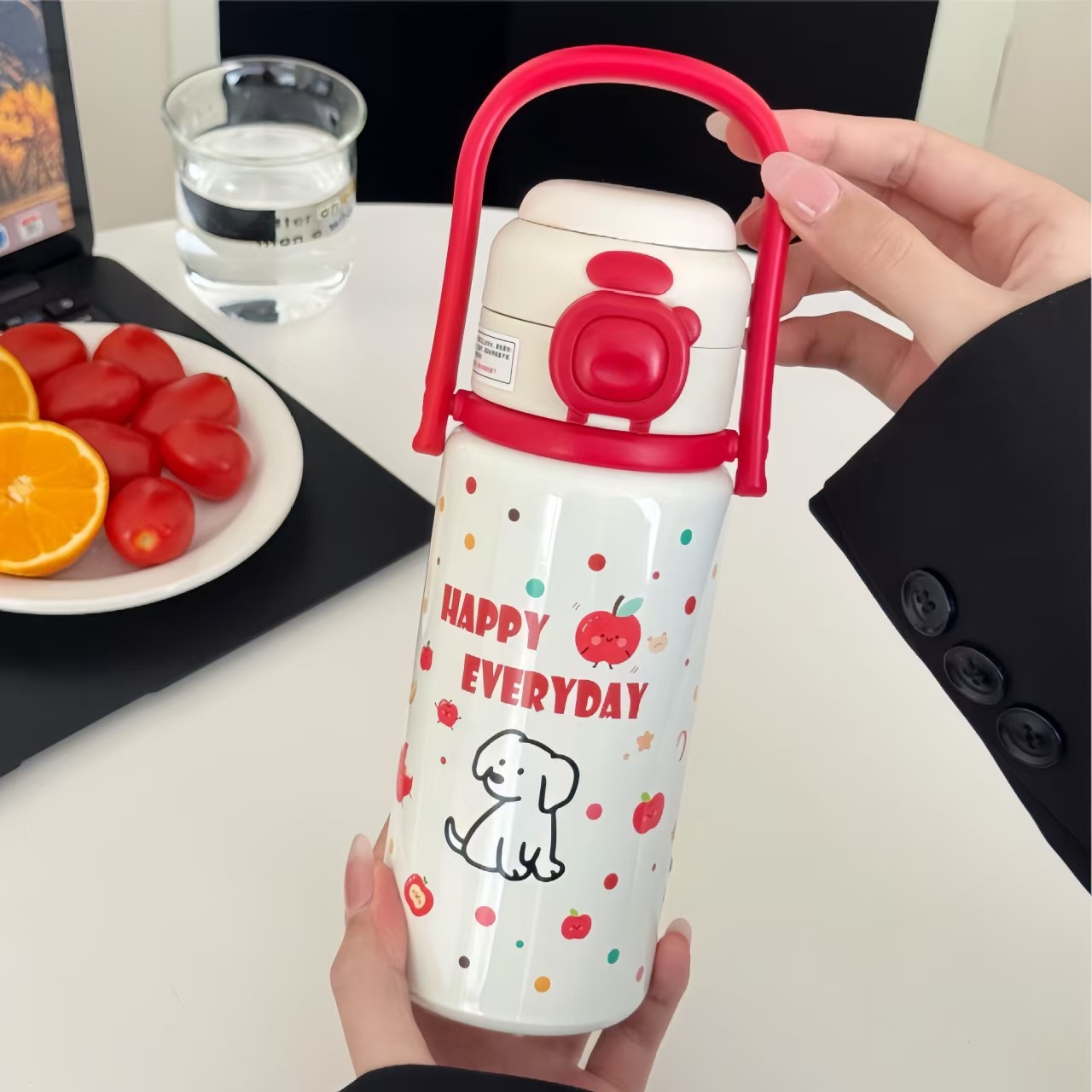 Cartoon Insulated Water Bottle