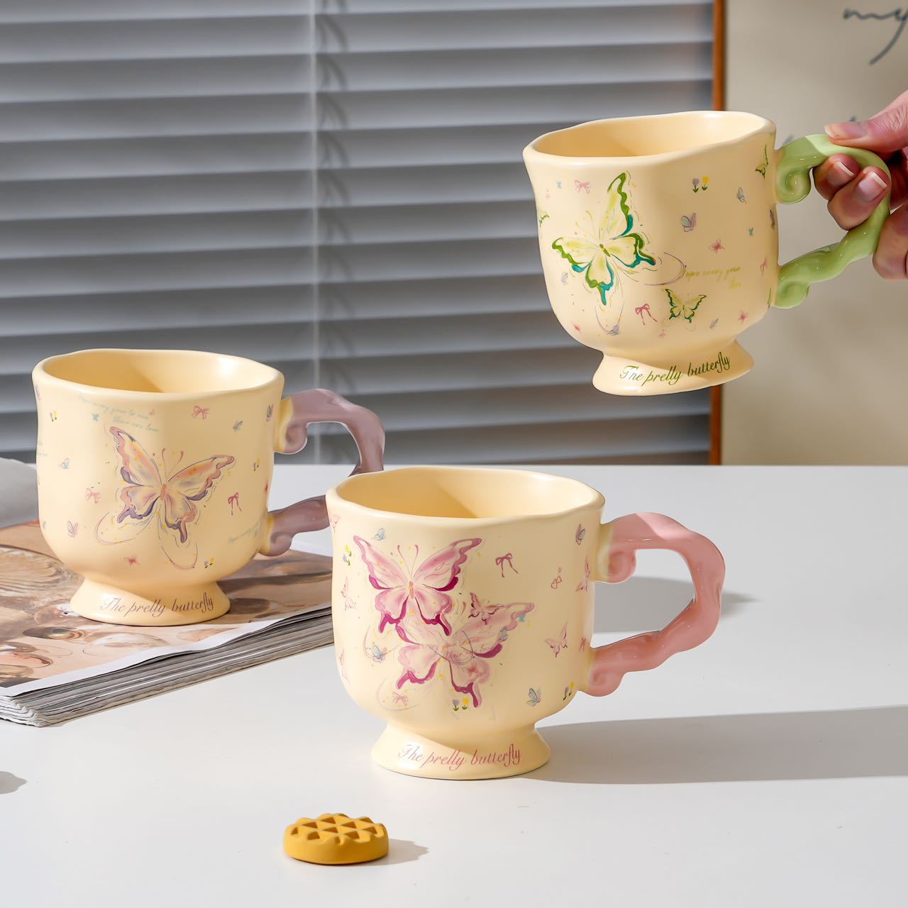 Butterfly Pattern Mug