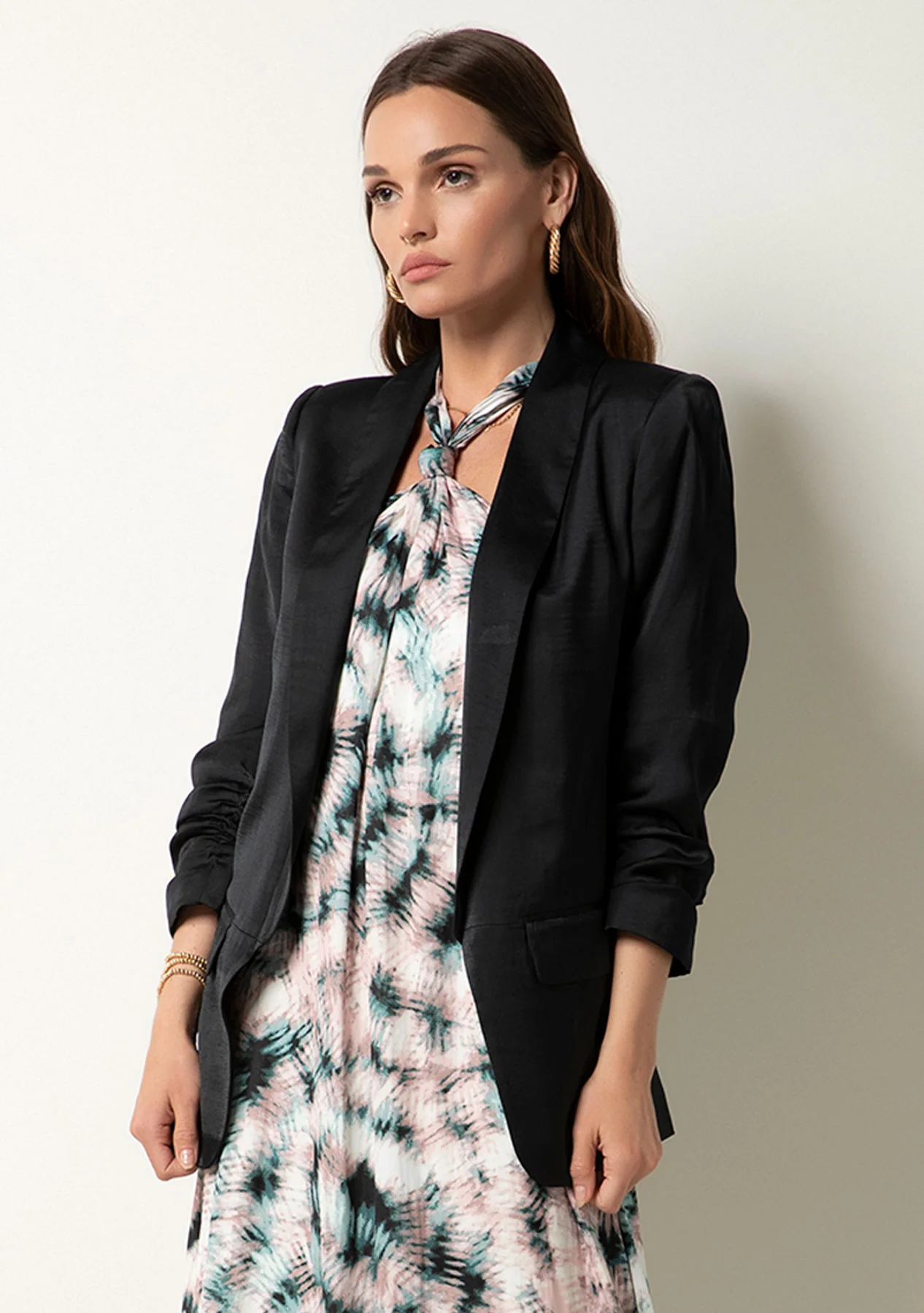 Kia Poly Silk Blazer