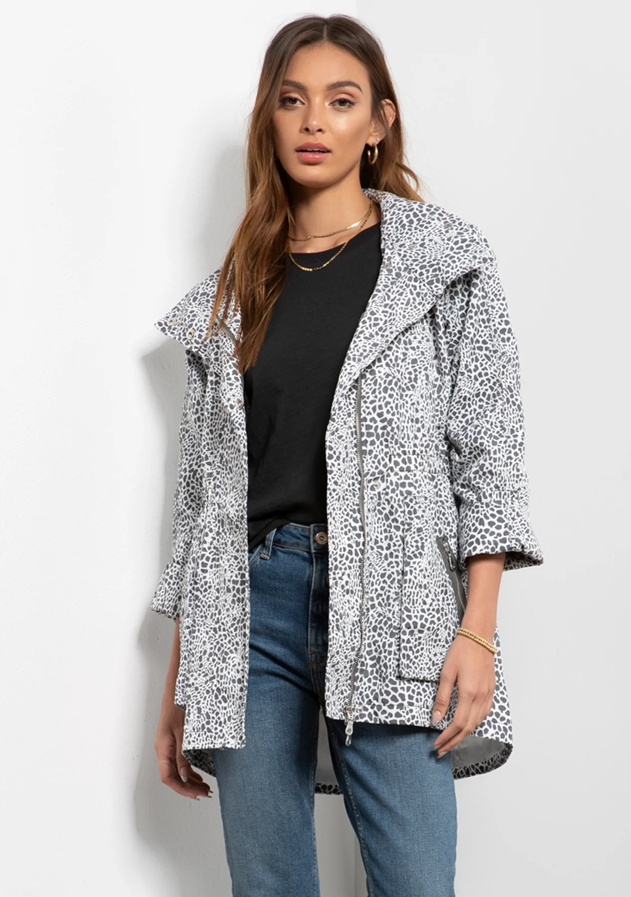 Cory Print Jacket