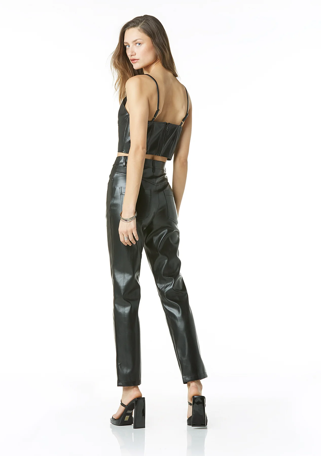 Morgan Vegan Leather Pant