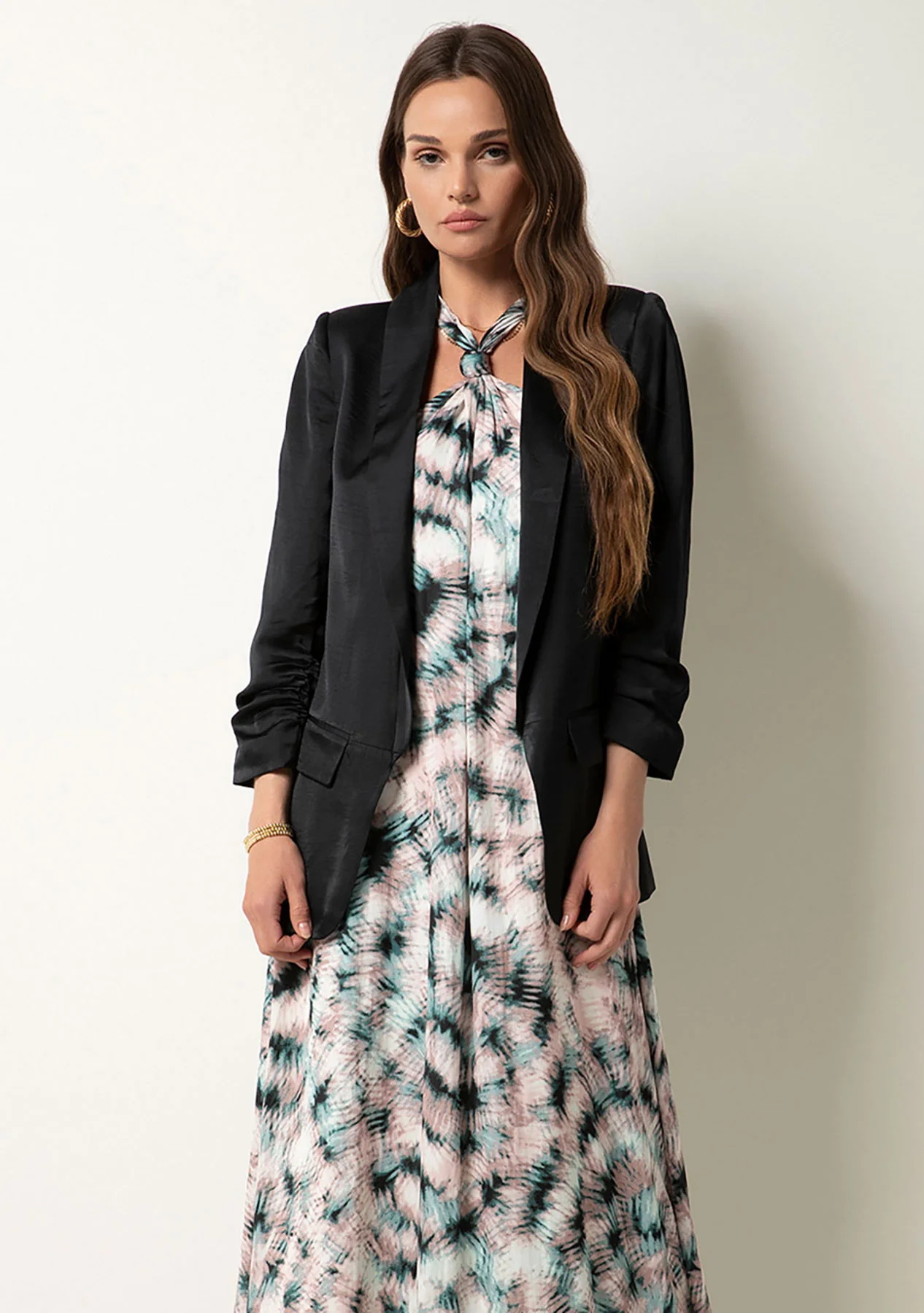 Kia Poly Silk Blazer