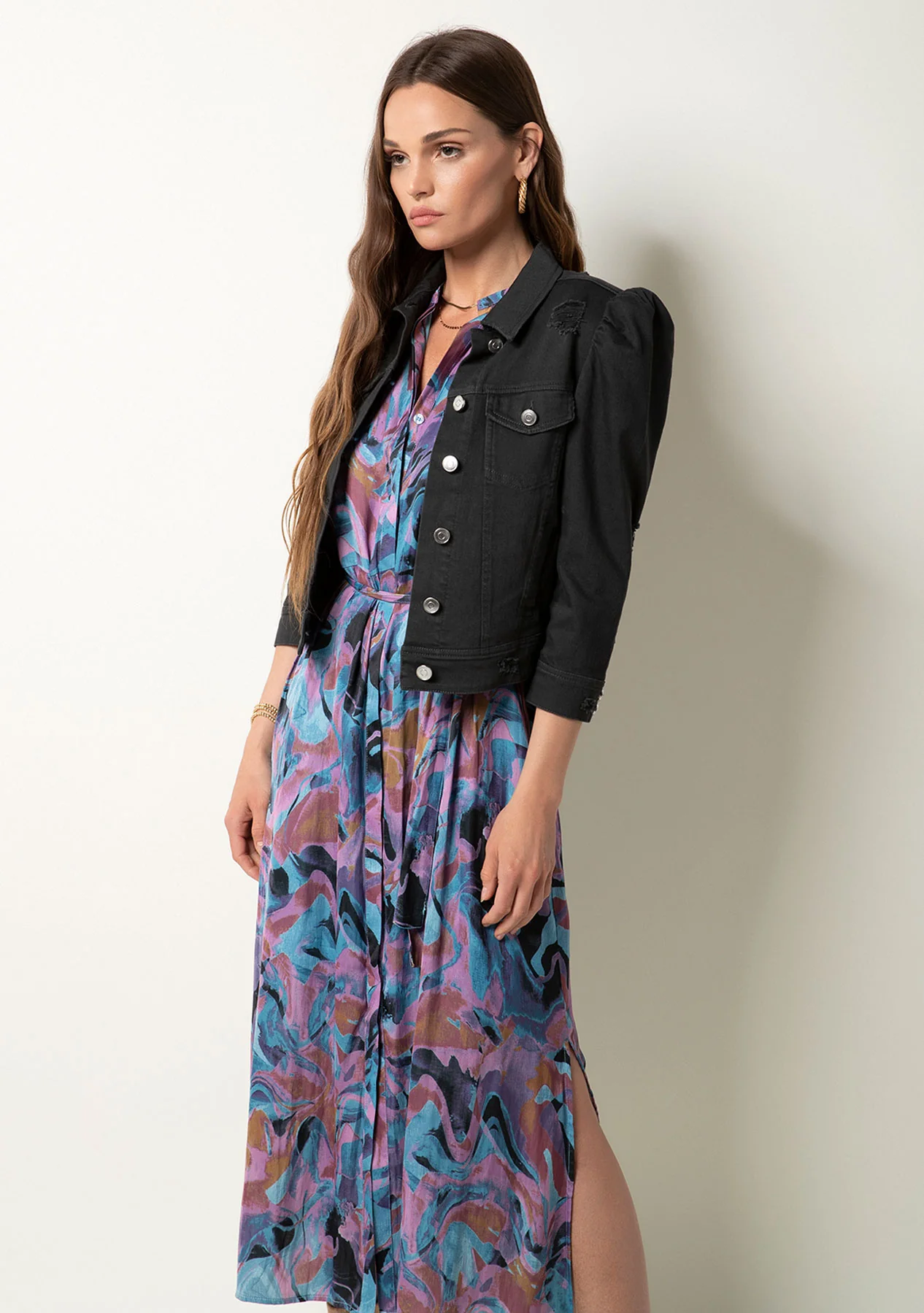 Averill Distressed Jacket