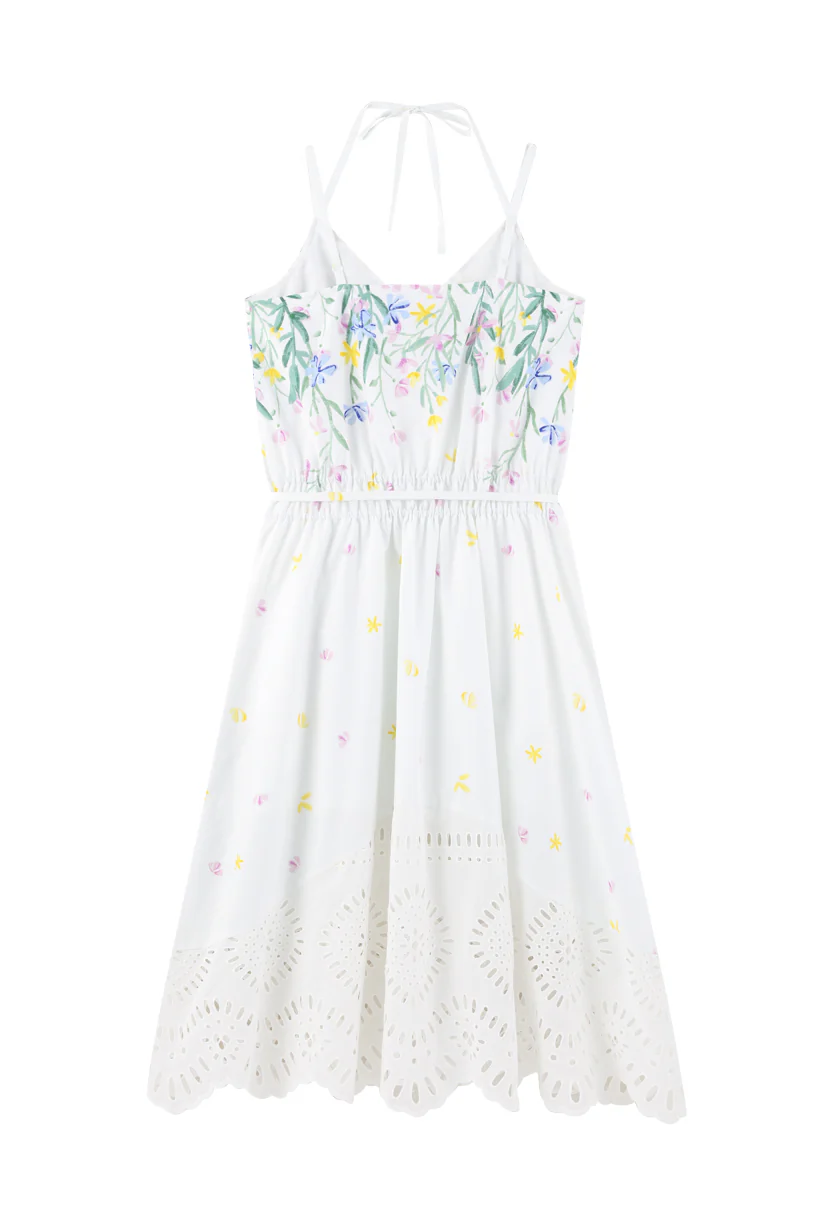 Joanne Dress - White Floral