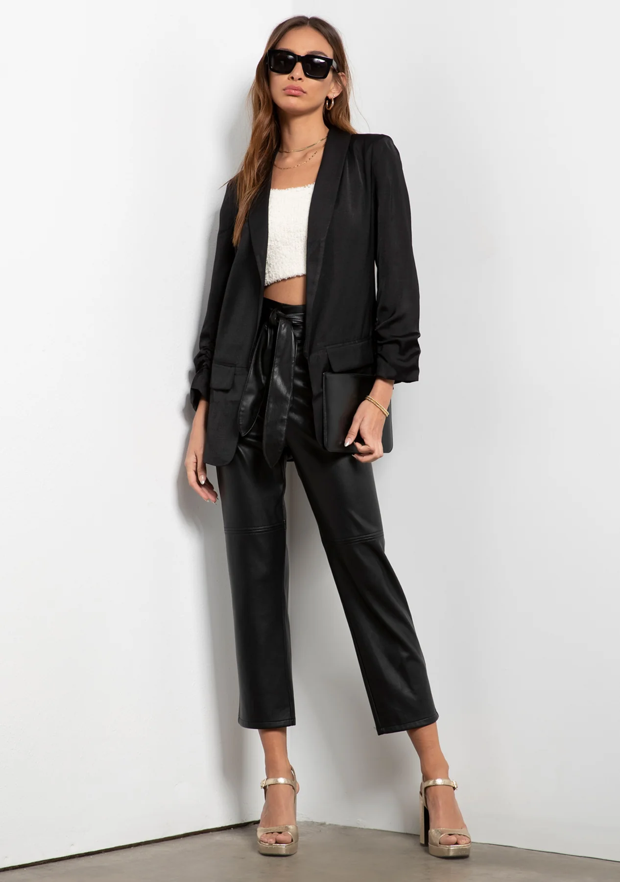 Kia Poly Silk Blazer