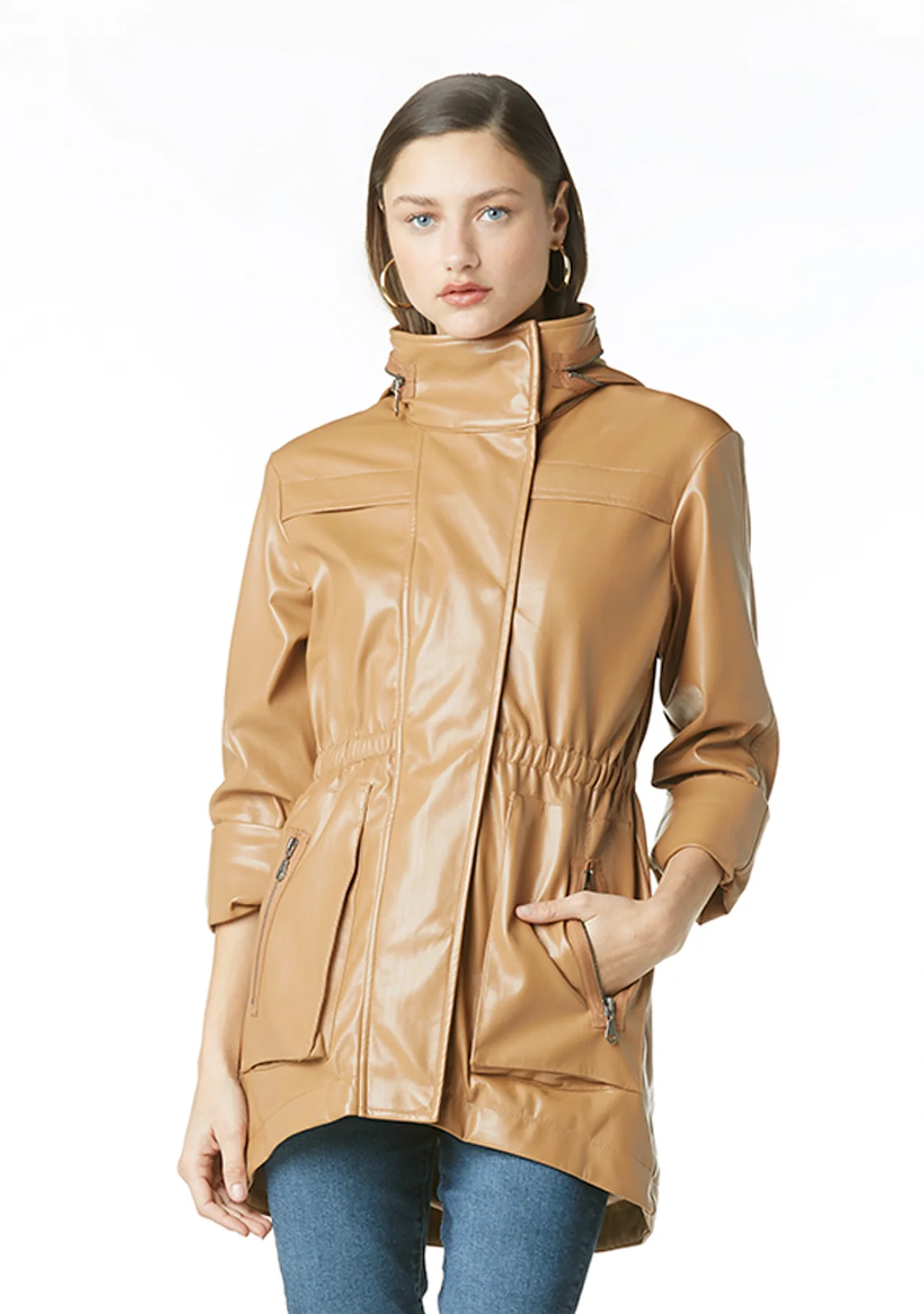 Cory Vegan Leather Jacket