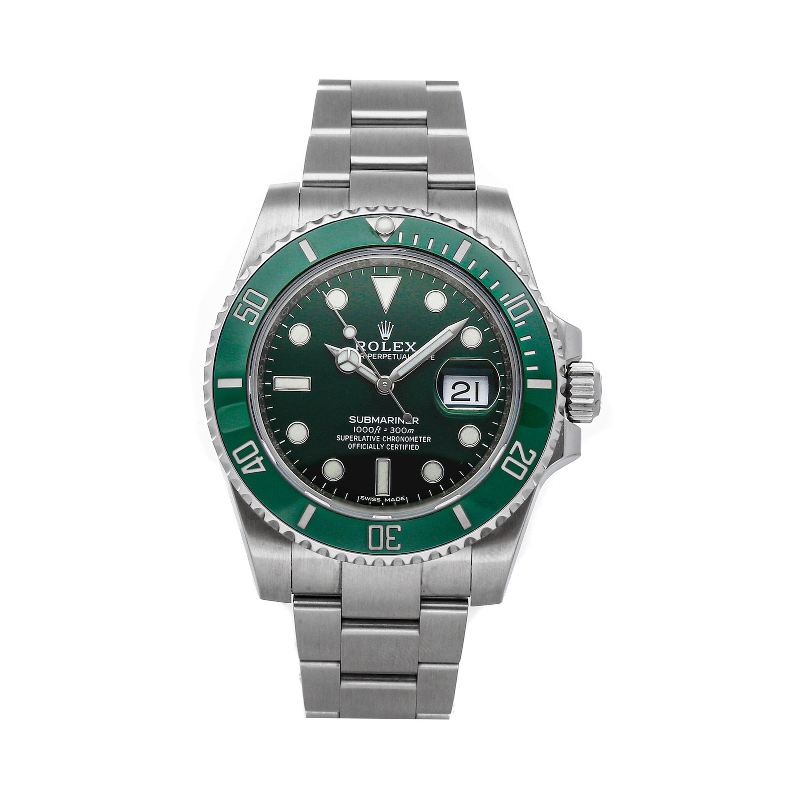 Rolex Submariner Date Hulk 116610LV-4539565