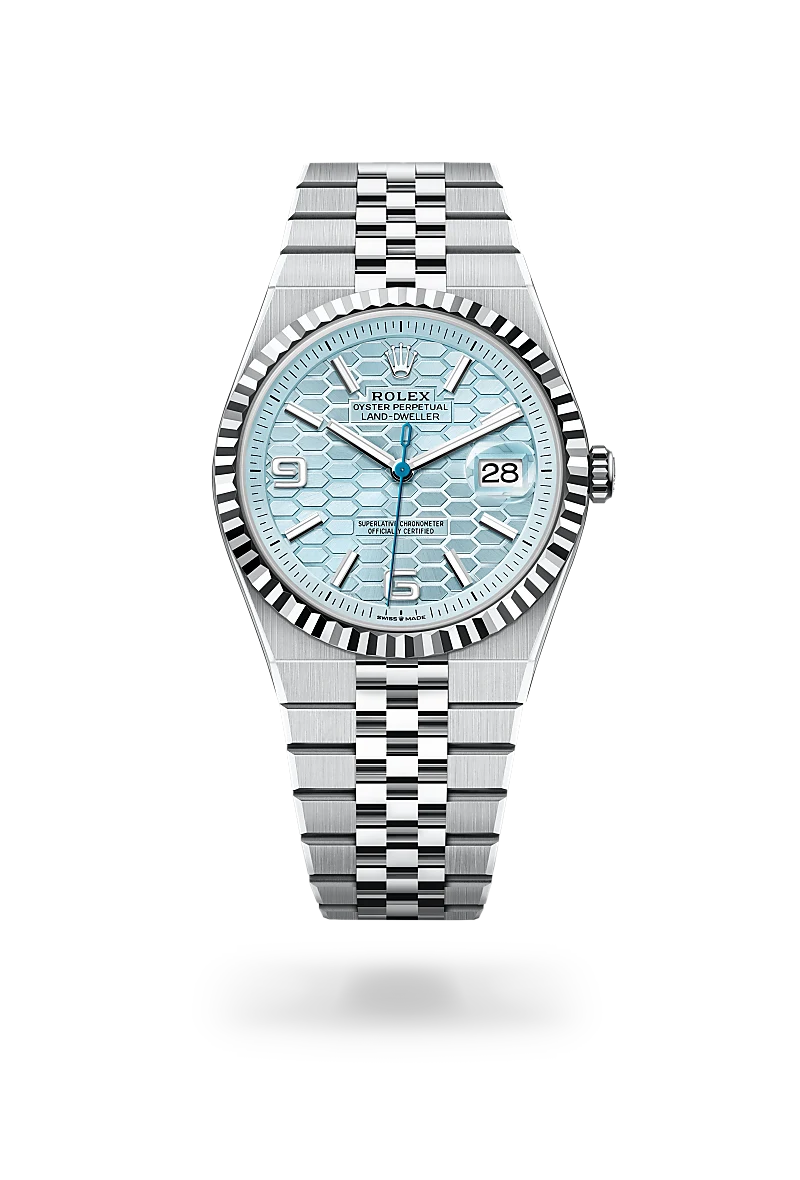 2025 Land-Dweller 40 Rolex Oyster, 40 mm, platinum M127336-0001