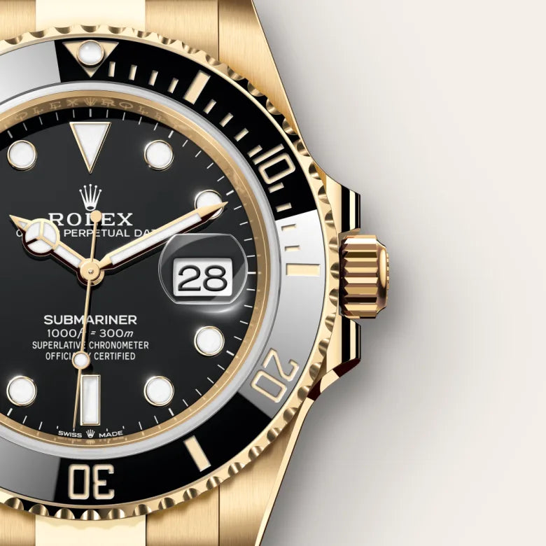 2025 Submariner Date Rolex Oyster, 41 mm, yellow gold M126618LN-0002