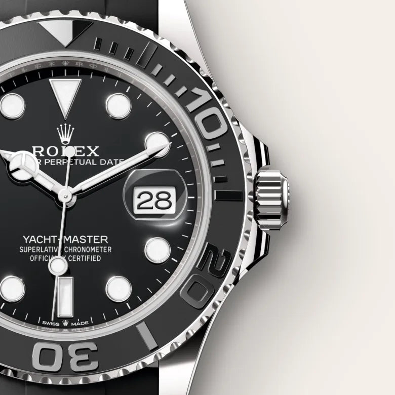 2025 Yacht-Master 42 Rolex Oyster, 42 mm, white gold M226659-0002
